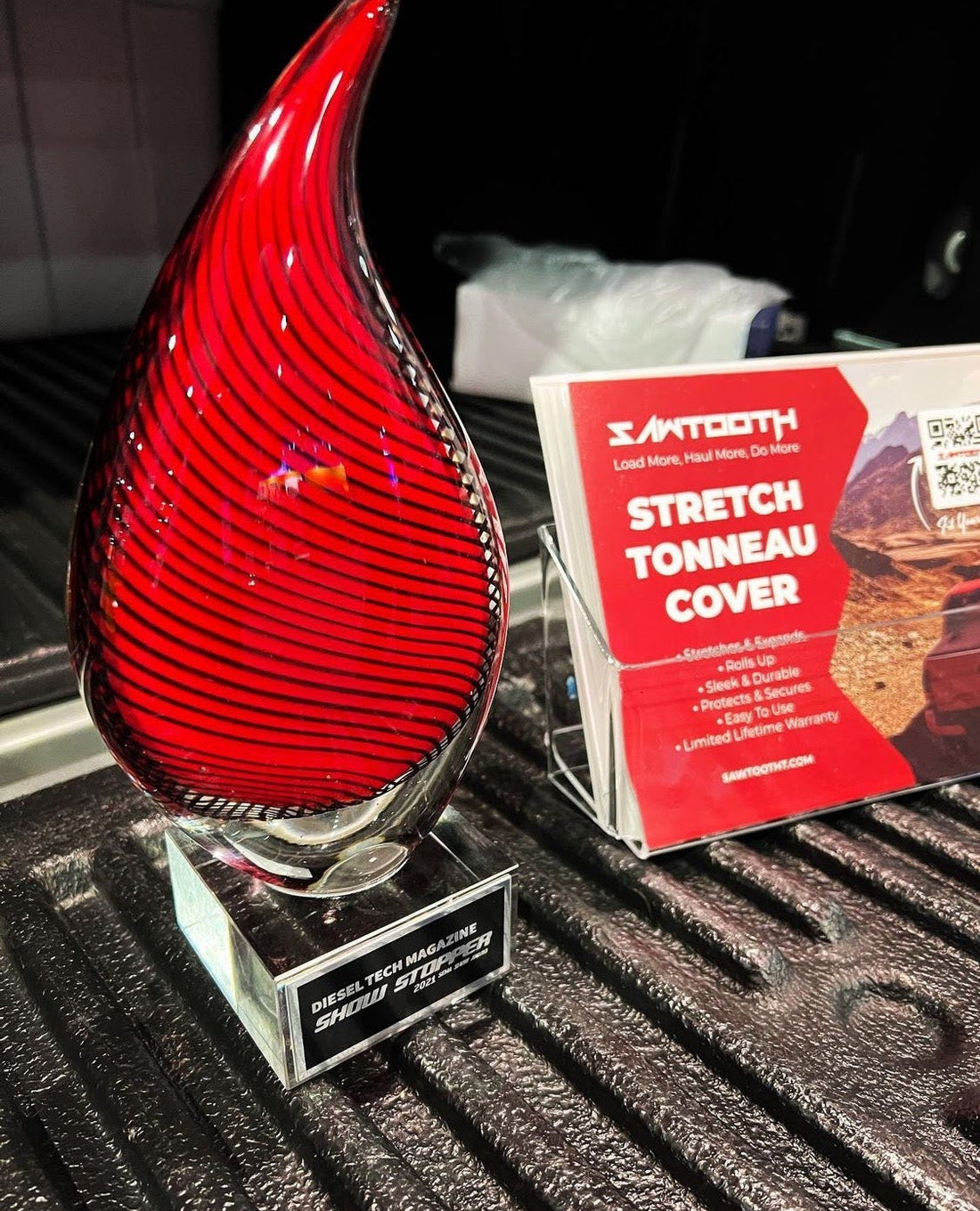 Diesel Tech Magazine Names Sawtooth a “SEMA Show Stopper”