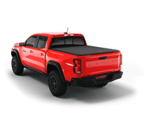 Load image into Gallery viewer, Red 2025 Chevrolet Colorado 5&#39; 2&quot; Bed / GMC Canyon 5&#39; 2&quot; Bed with flat Sawtooth Stretch expandable tonneau cover
