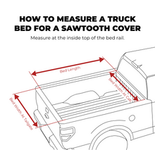 SAWTOOTH Expandable Tonneau | Fits 2007-2013 Chevy Silverado/ GMC