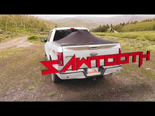 Load and play video in Gallery viewer, Loaded Sawtooth Expandable Tonneau in the mountains
