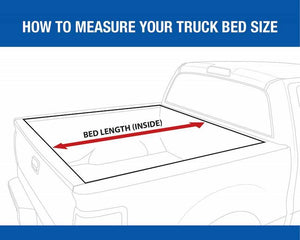 how to measure your 2004 2005 2006 2007 2008 Ford F-150 6' 7" bed truck bed size